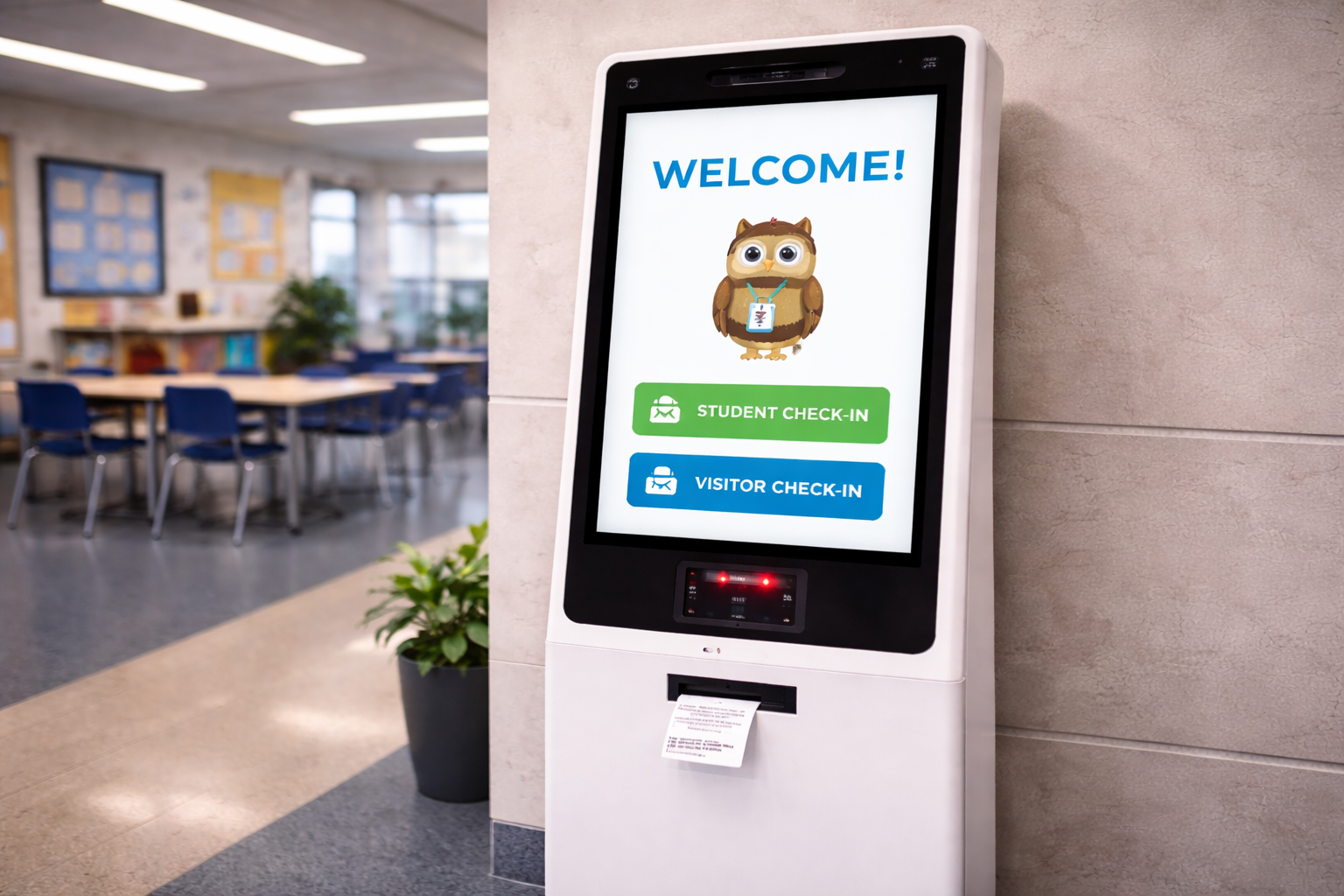 Students engaging with digital lessons